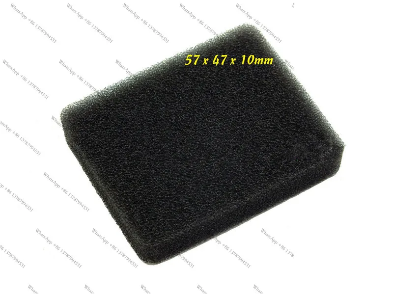 10 X Air filter element for  TH43 TH48 KBL48 KBH43 motor air cleaner foam brush cutter headge trimmers spongs