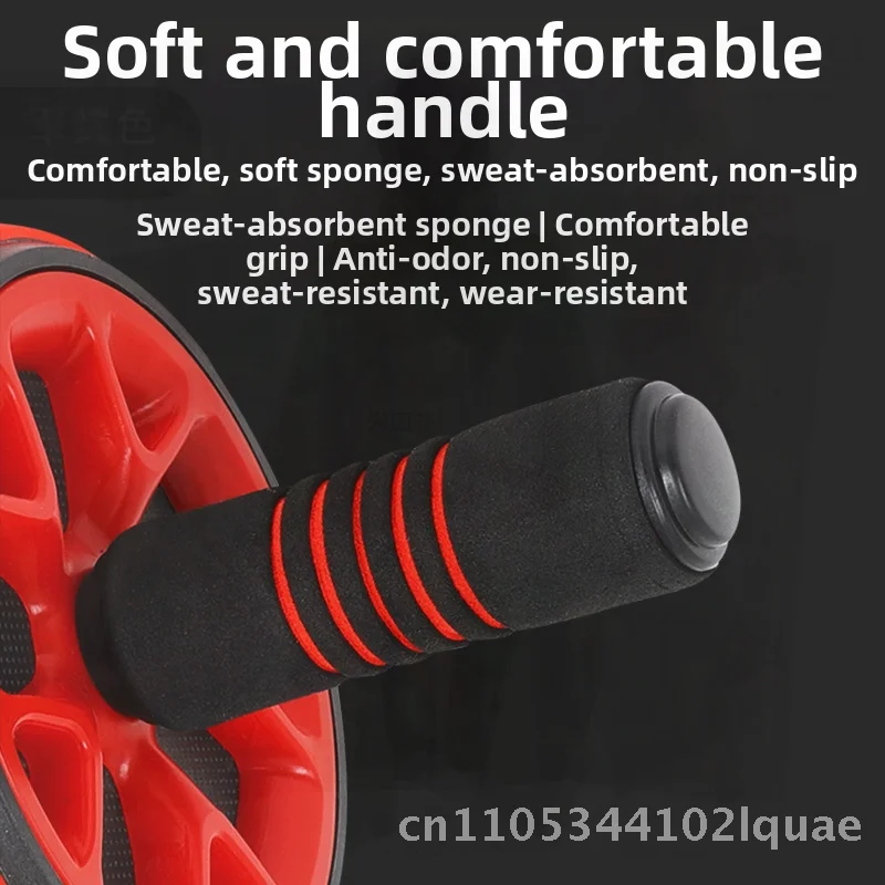 عجلة البطن للياقة البدنية في الأماكن المغلقة لتخسيس البطن، أبيض أصفر أحمر أزرق، معدات تمارين منزلية غير قابلة للطي للمكتب