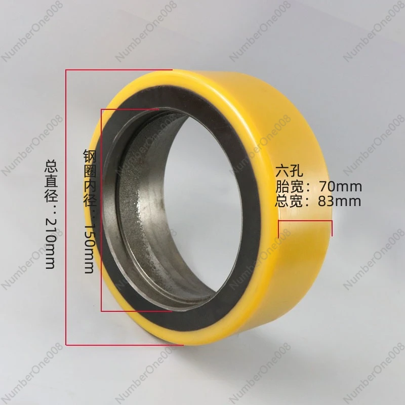 Heavy Duty Drive Wheel Assembly for Electric Pallet Jack Replacement Powered Pallet Truck Parts