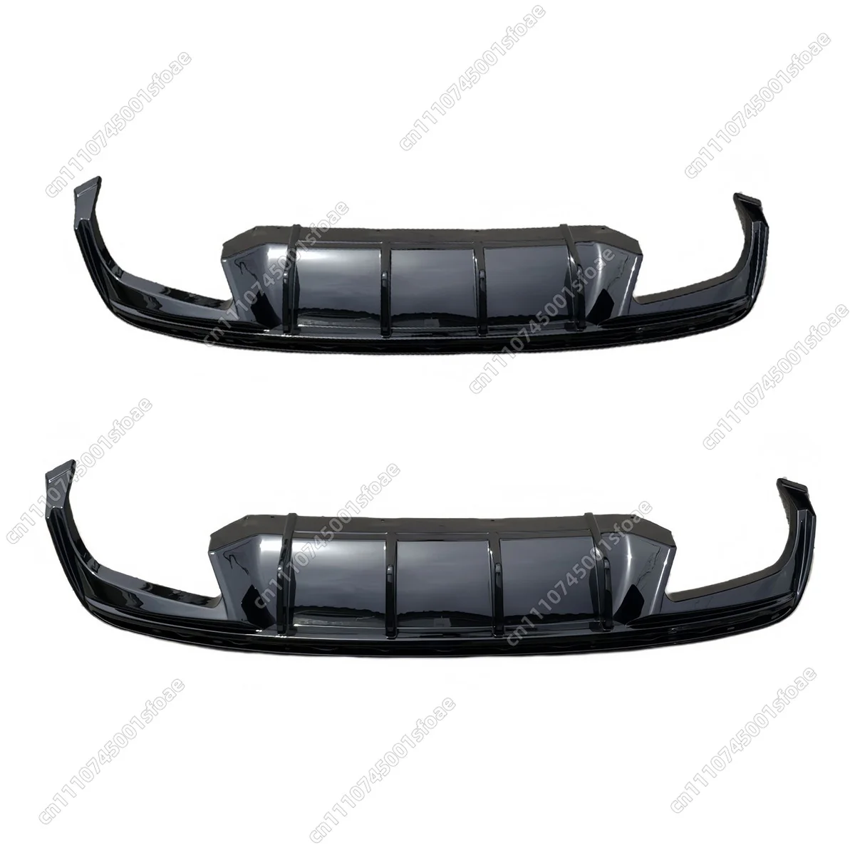 Picture 6: Rear Bumper Valance For Skoda Octavia RS Mk4 Hatchback 2020 2021 2022 2023 2024 Car Diffuser Splitter Modification Cover Tuning