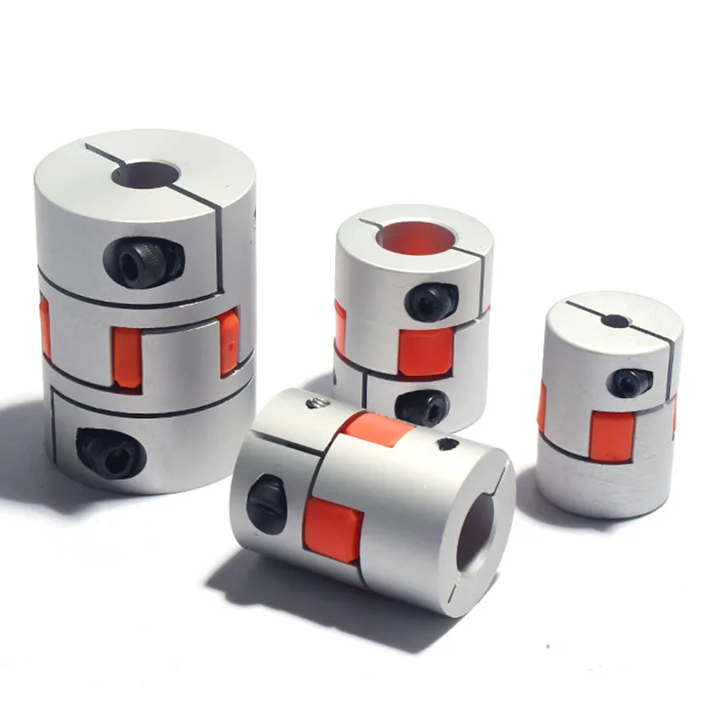 1PCS Four Jaws D30L35 Aluminum Plum Blossom Coupling Stepping Servo Motor Available Coupling 5/6/6.35/7-12/12.7/13-16mm