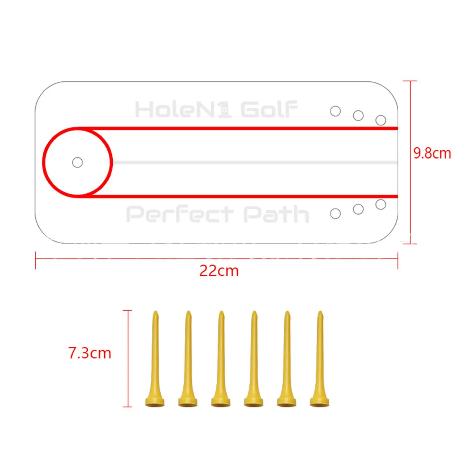 Golf Putting Mirror, Get Instant Feedback And Improve Your Stroke with This