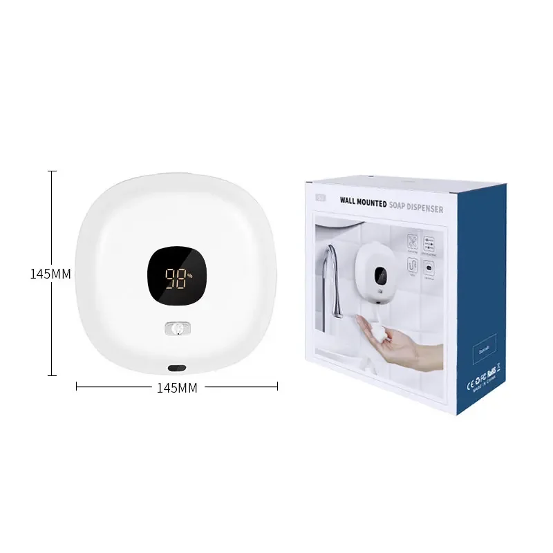 

Household wall mounted foam machine Foam mobile phone automatic induction hand washing machine Hotel disinfection soap dispenser