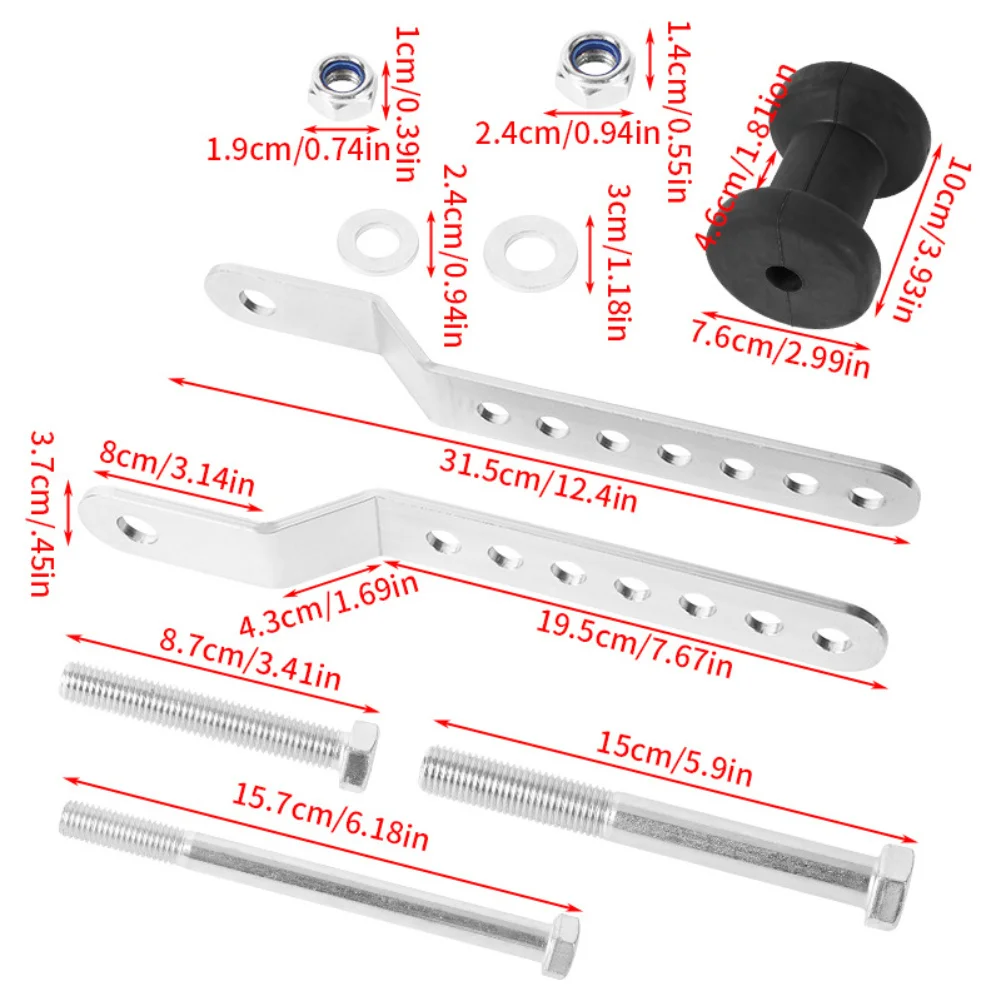 rouleau-de-quille-en-caoutchouc-reglable-de-5-pouces-pour-remorque-de-bateau-compatible-avec-cadre-en-acier-a-languette-de-3-pouces-de-large-avec-rouleaux-en-plastique
