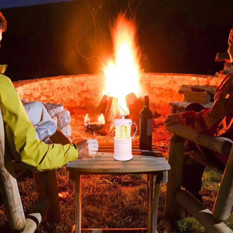 Outdoor Camping Licht Ophangbare Tentlamp Retro Waterdicht Licht Lange Batterijduur Voor Familie Ongeval Voorbereiding Optie