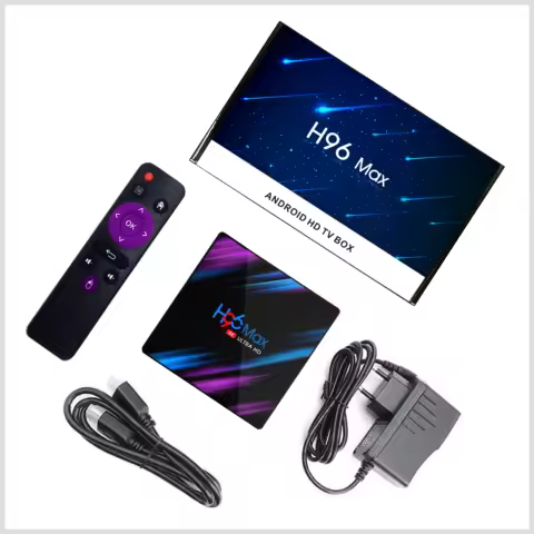 H96MAX RK3318 Android 11 TV Box Rockchip RK3318 2.4G&amp;5G Dual WiFi BT4.0 4GB 32GB 64GB 4K Youtube Video Media player Set Top Box