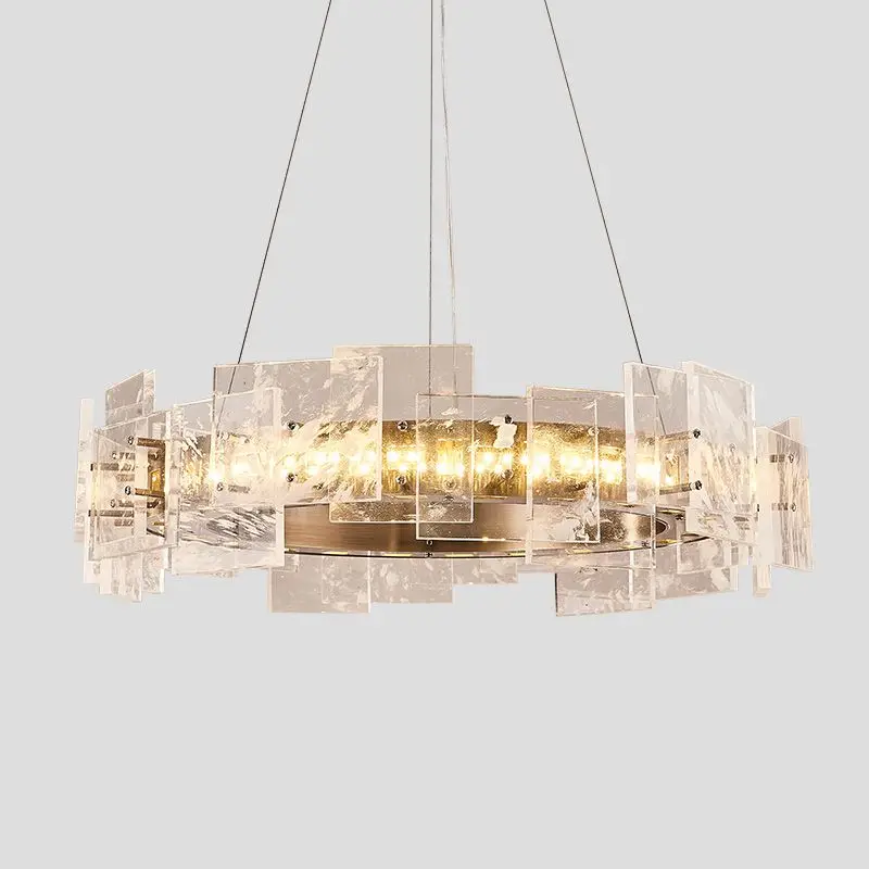 

Nordic Crystal Led Pendant Lights for Living Dining Room Food Tables Bedroom Designer Chandelier Home Decor Lusters Luminaires