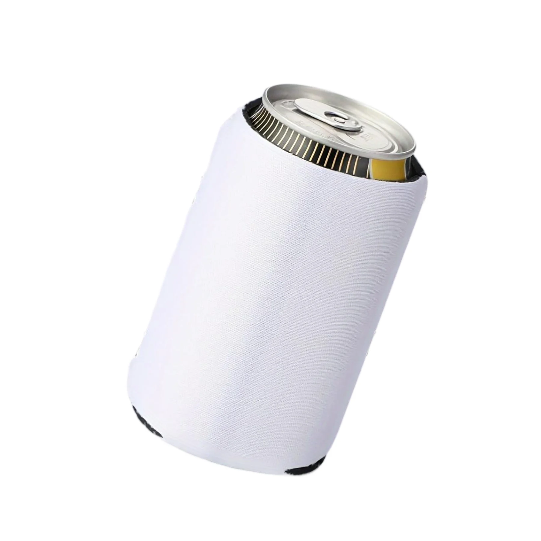 10/30 Pcs White Neoprene Can Coolers – Bulk Sublimation Blank Sleeves for Drinks, Party & DIY Projects