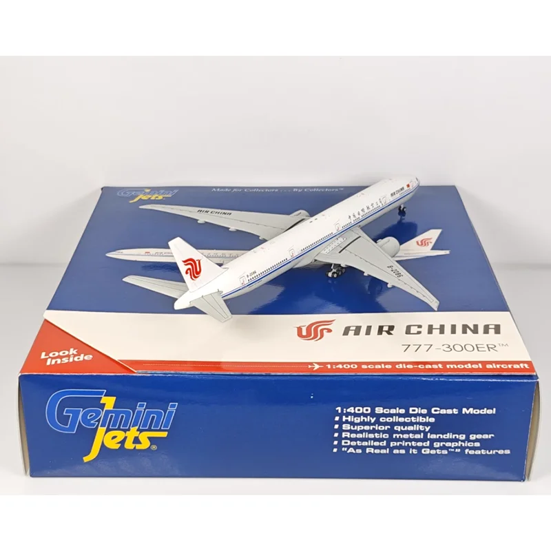 GeminiJets 1/400 مقياس الهواء الصين B777-300ER B-2086 دييكاست سبيكة طائرة نموذجية تحصيل زخرفة الزخرفية