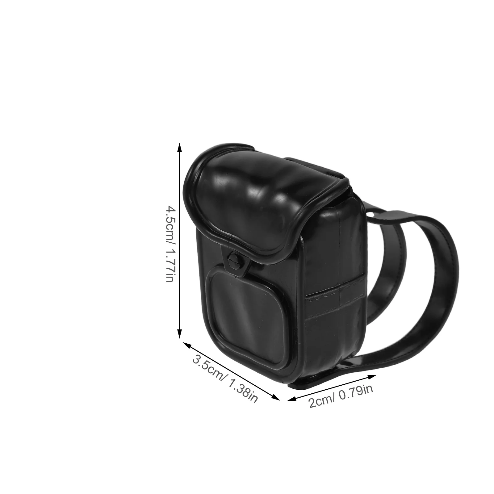 2 قطعة حقائب كتف صغيرة حقائب مدرسية جديدة ملحقات اللعب التظاهري حزام قابل للتعديل دعائم بيت الدمى المصغرة #2