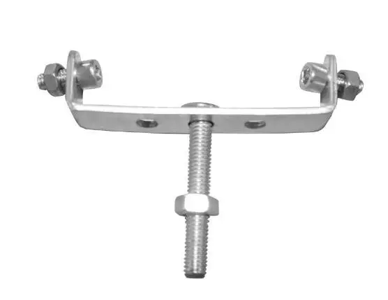 

10 Pcs Bicycle Shelf Conversion Back Bike Rack Connector Accessories Silver Cargo Accessory