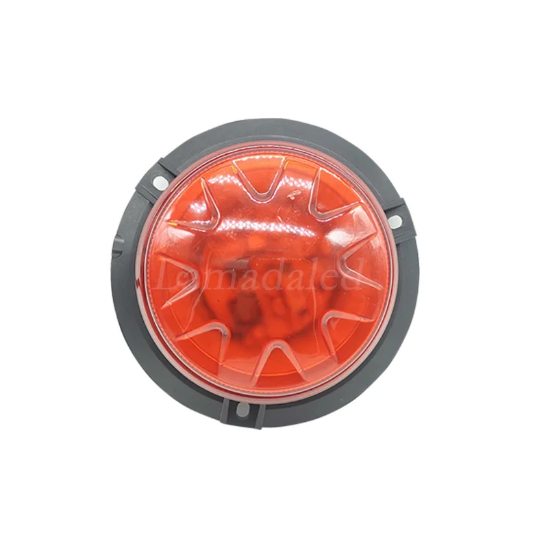 12V24V round rotate police led strobe lights beacon with magnetic for ambulance fire truck stroboscope warning lamp