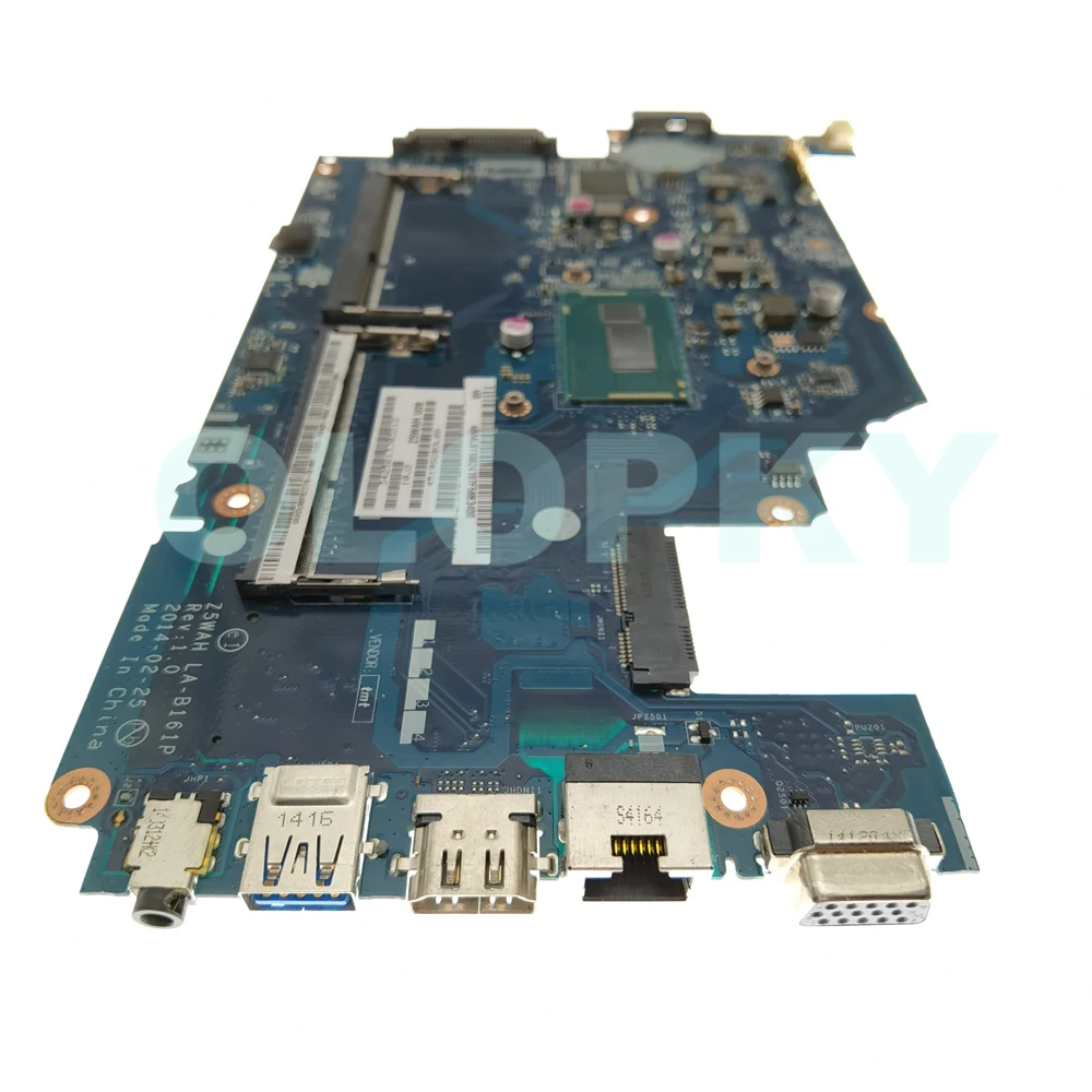 

Z5WAH LA-B161P для Acer Aspire E5-531 E5-571 E5-571G E5-571P V3-572P Материнская плата для ноутбука i3-4005U i5-4210U i5-5200U CPU