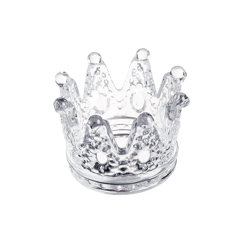 ถ้วยใส่ผงคริสตัลแก้วสำหรับทำเล็บ ปากกาสำหรับทำเล็บ ถ้วยใส่ของเหลวสำหรับทำเล็บ พร้อมฝาปิด อุปกรณ์สำหรับทำเล็บ