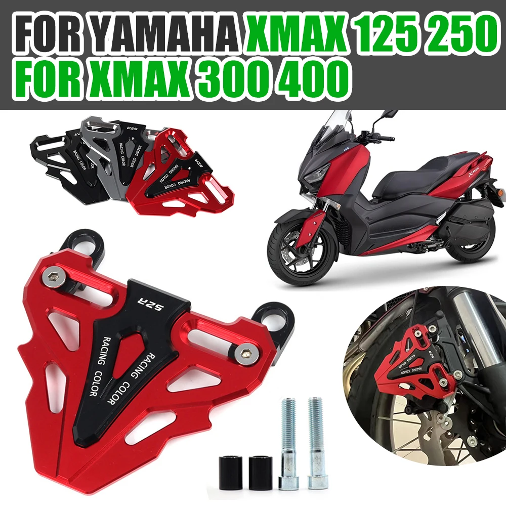 

For Yamaha XMAX 300 XMAX300 XMAX250 XMAX125 X-MAX 250 125 400 Motorcycle Accessories Front Disc Brake Caliper Cover Guard Cap