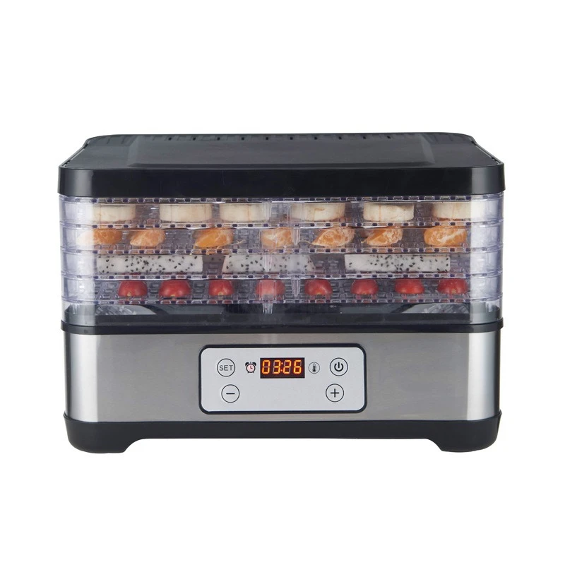 

Stainless steel rectangular intelligent timing temperature control household food dehydration air dryer