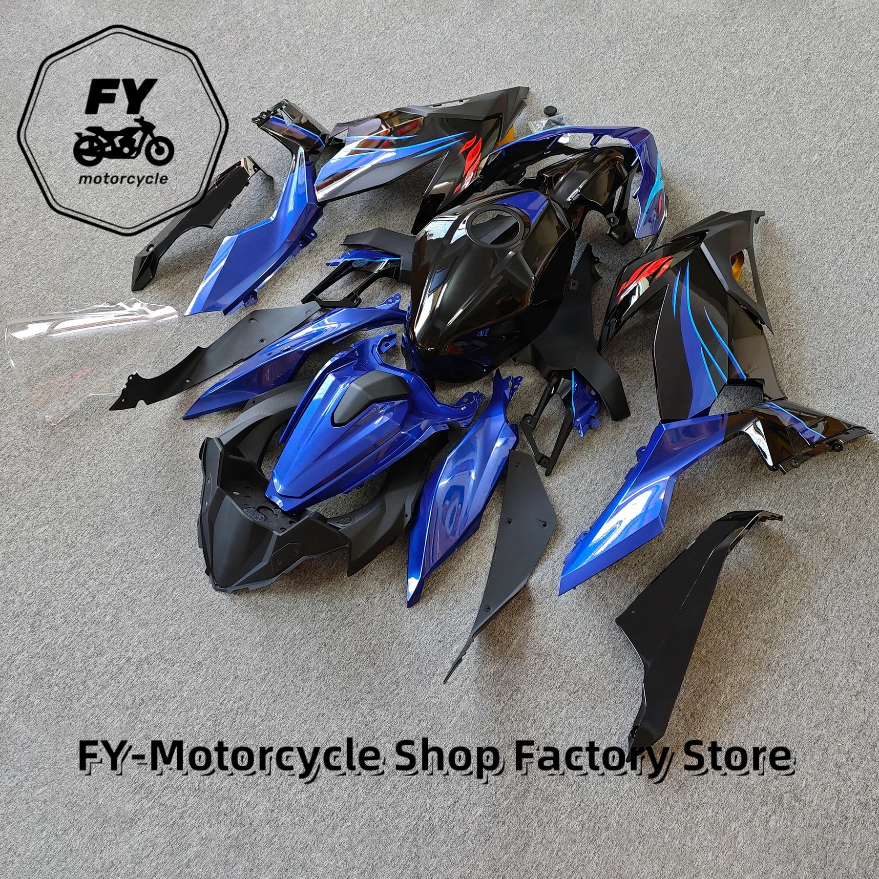Motorcycle Full Body Kits Fairing For KAWASAKI Ninja400 / Ninja 400 / EX 400 2018 2019 2020 2021 2022 2023 2024 25 ABS Injection 5