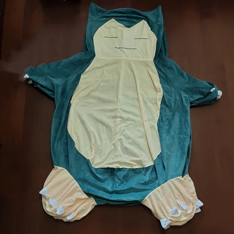 Potdemiel 30/200 cm riesige Pokemon Snorlax Tier große Pokémon Puppe halbfertige Holster Plüschtiere Kawaii Anime Plüschtier Geschenke für Kinder 4