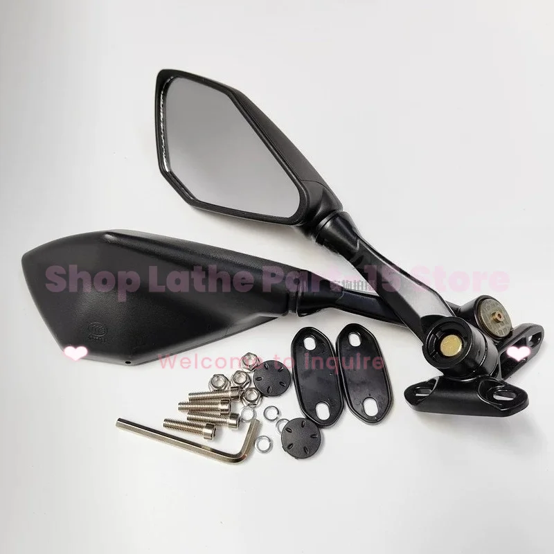 Foldable Rearview Mirror For Voge 300RR LX300GS-B Motorcycle Adjustable Fold Back Mirror  32cm