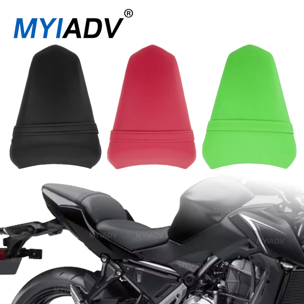 

Для KAWASAKI Z650 Z 650 для Ninja 650 EX650 2017-2022 2023 2024, чехол для подушки заднего пассажирского сиденья мотоцикла, аксессуары