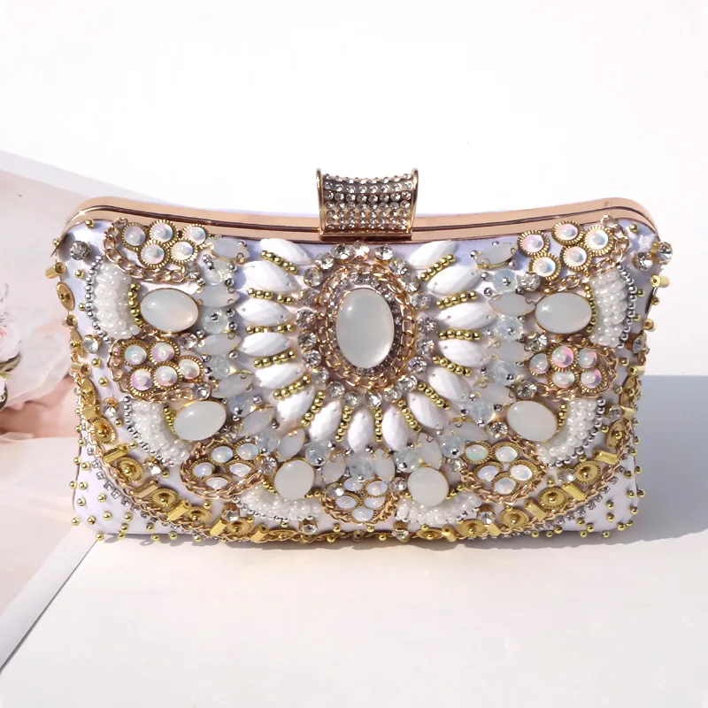 

Sequin Diamond Crystal Clutch Bag Luxury Wedding Party Rhinestone Chain Shoulder Bags Elegant Women Evening Handbags Purse