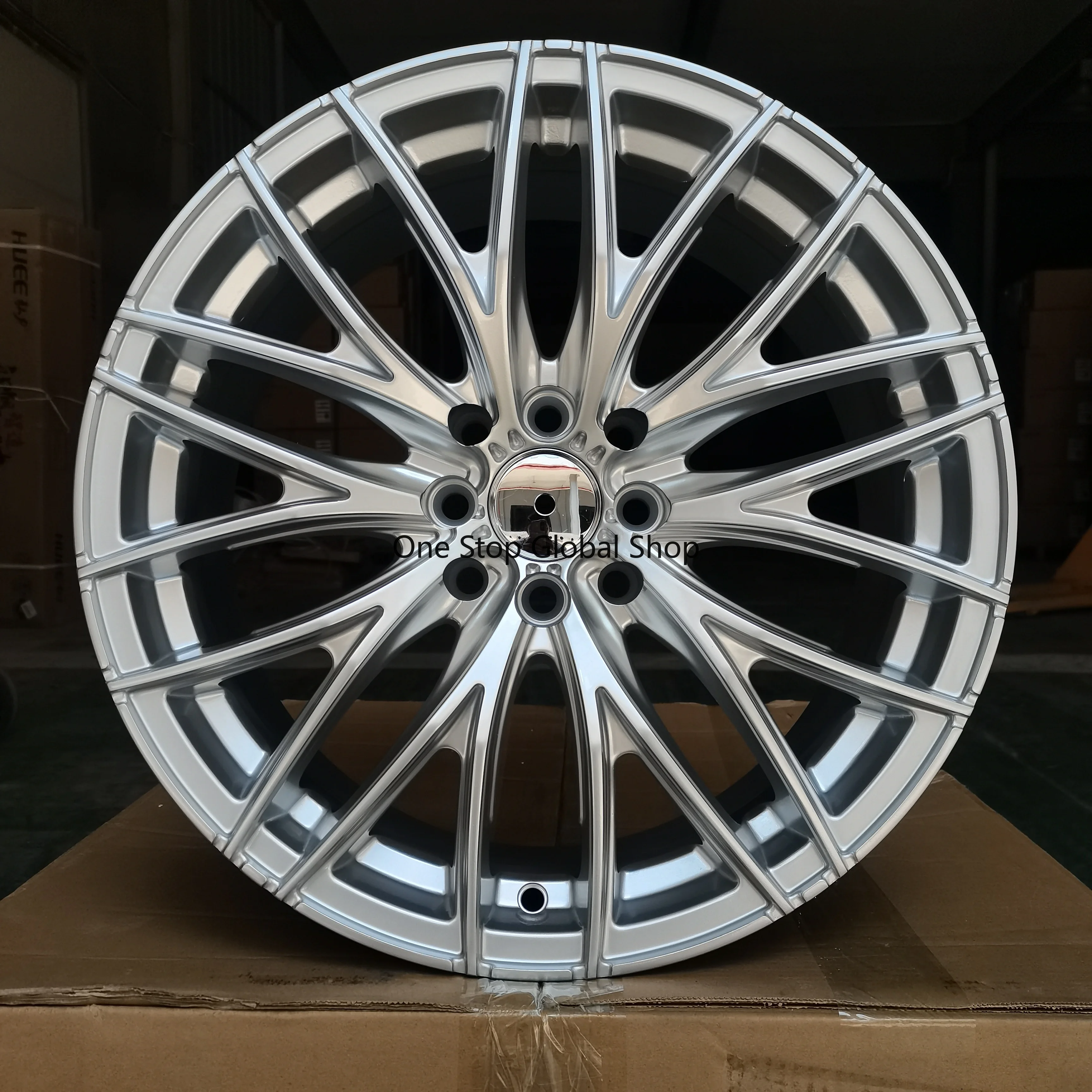 Premium 19 Inch Aluminum Alloy Wheels 5x108 5x114.3 5x112 Passenger Car Wheels