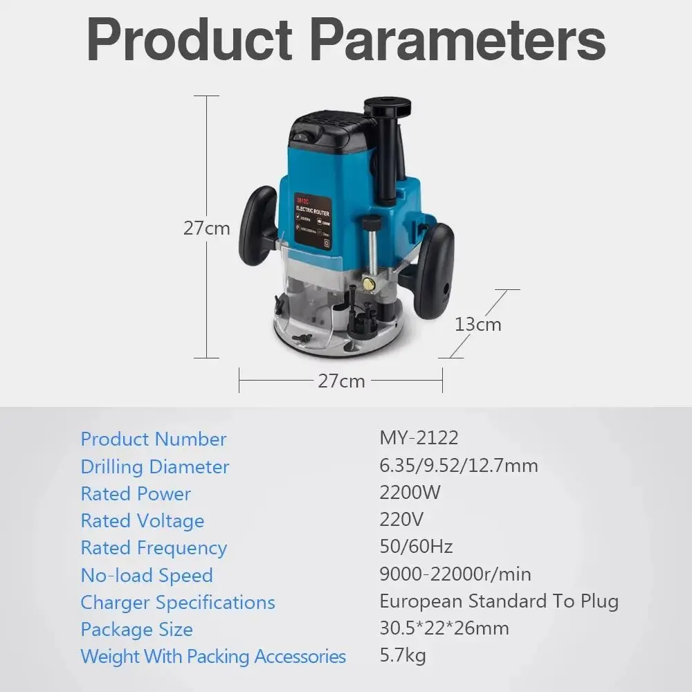 

MY-2122 milling and engraving machine woodworking slotting multi-functional trimming big gong machine