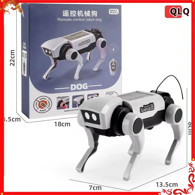 Remote Control Diy Assembly Walking Robot Cat Science Experiment Kit For Hobby Enthusiasts Learn Gear And Linkage Transmission