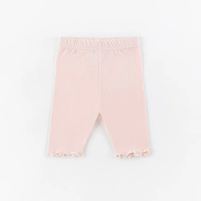 2024 Summer New Baby Cotton Shorts Infant Girl Stretch Pants Toddler Casual Shorts Thin Girls Leggings Baby Girl Clothes