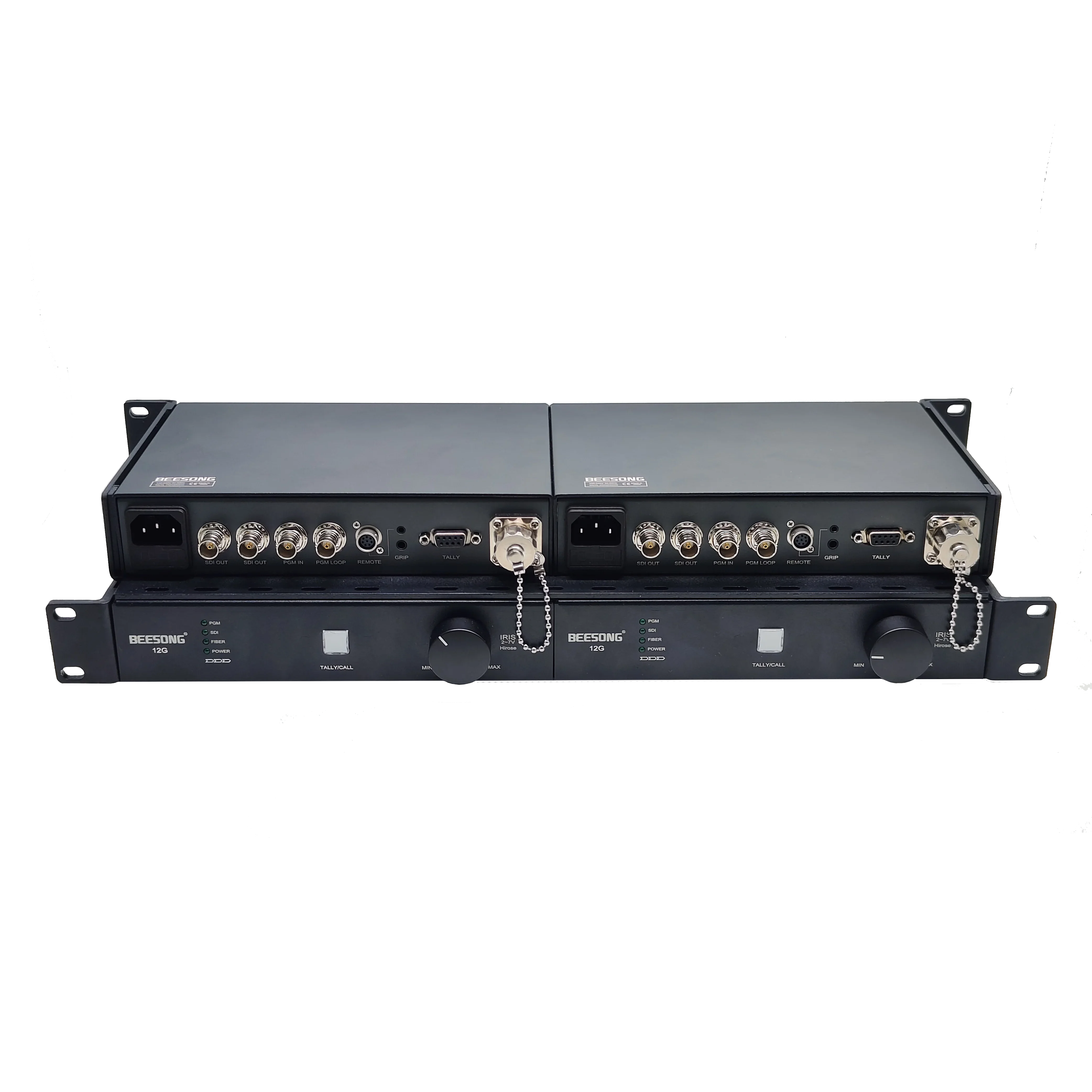 

In stock 12G-SDI EFP Video with Tally & PGM and REMOTE Signals Digital Video Fiber Optical Converter