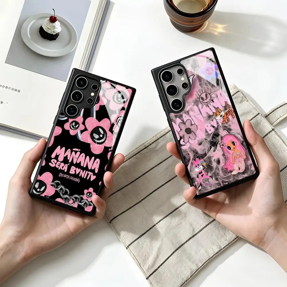 Karol G Manana Sera Bonito Phone Case For SAMSUNG S26 25 24 S22 S20 ULTRA S21 S30 23 Note5 S8 Plus S9 S10E Lite PC+TPU Funda