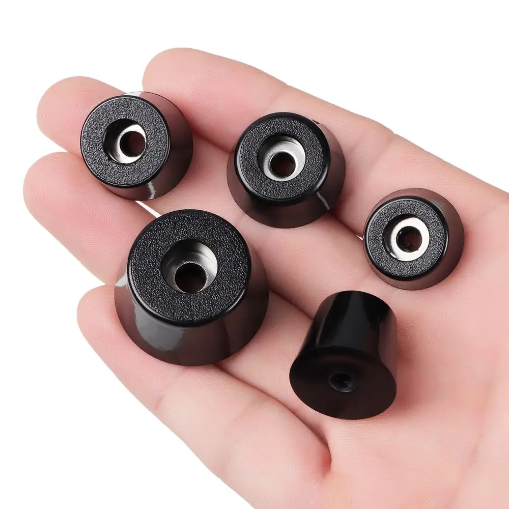 10 pcs Safe Cabinet Speaker Cushion Protective Pad PVC Foot Mat Tapered Furniture Slip Feet