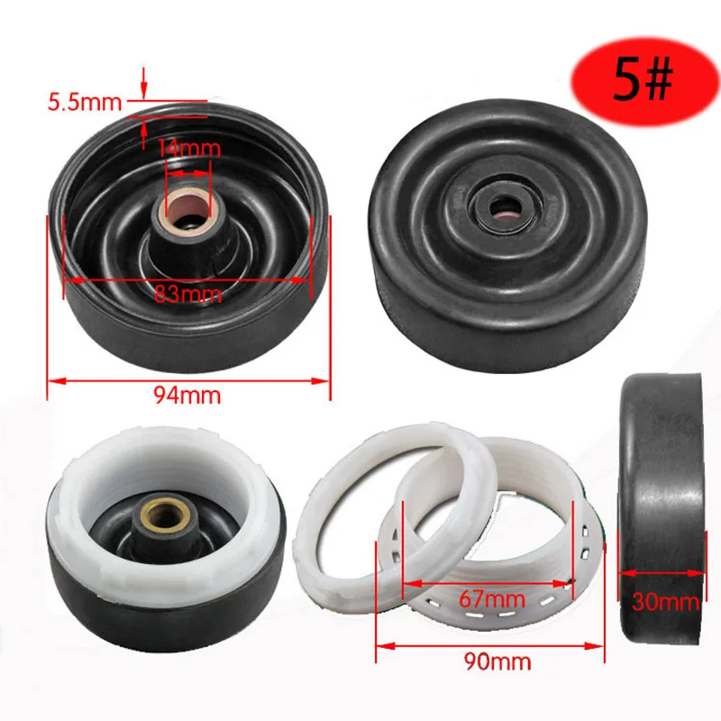 Двухцилиндровая стиральная машина, кожаная чаша, уплотнительное кольцо, поворотное полуавтоматическое сушильное и обезвоживающее сиденье ведра с подшипником