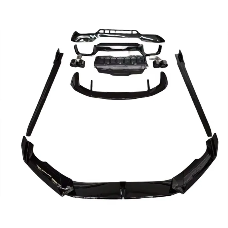 Hot Selling M Pack Bodykit Splitter Diffuser Side Skirts M Performance Black Knight Aero Kit for BMW X3 G01 Lci 2022-2024