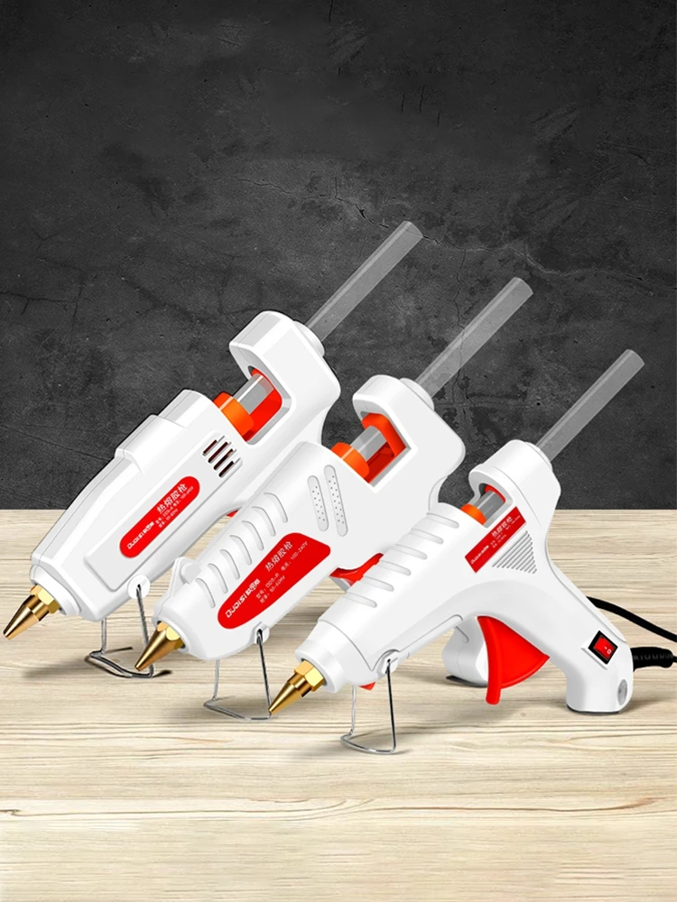 100W Hot Melt Glue Gun DIY Mini Household Industrial Guns Heat Temperature Electric Repair Tool Use 11mm Glue Sticks