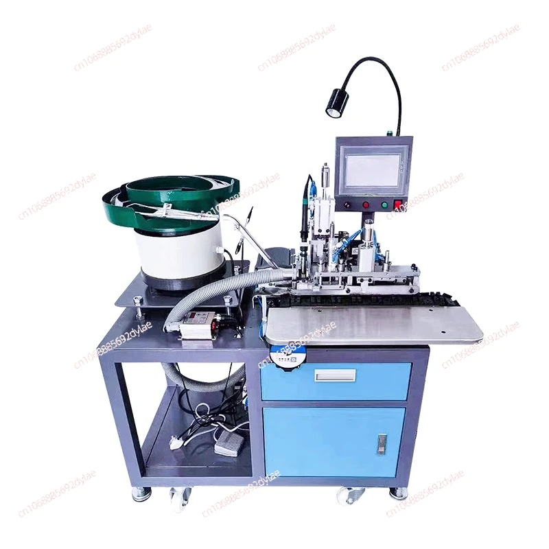 Fully automatic soldering machine, TypeC data line soldering machine, automatic feeding, peeling, and soldering machine