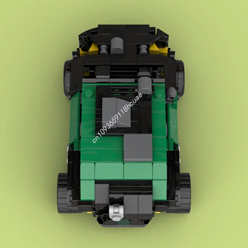 1039 elementów MOC Cyberpunk Thorton Galena Gecko Model Klocki Konstrukcyjne Prezent na Boże Narodzenie Architektura DIY Zabawki Edukacyjne Klocki Urodzinowe