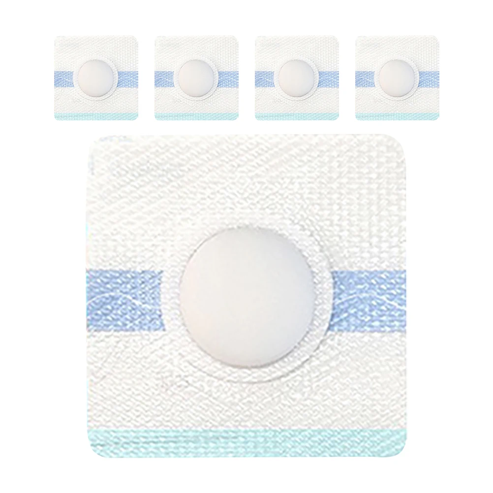 

5pcs Umbilical Hernia Patch Baby Belly Button Adhesive Abdominal Cover Cotton Pads Newborn Navel Support Infant Umbilical