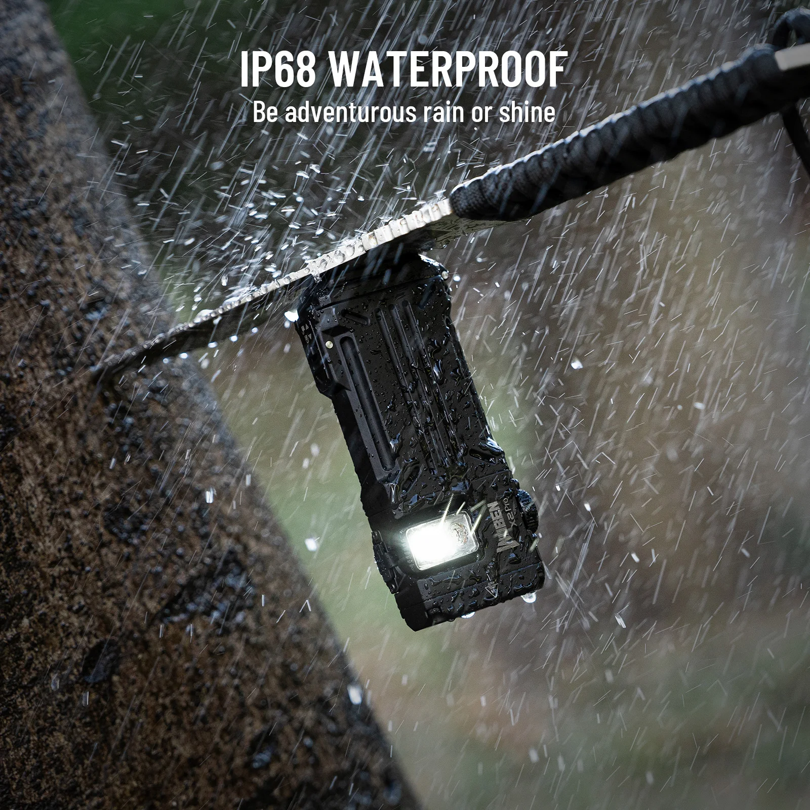 WUBEN X2Pro Rechargeable EDC Flashlight 1500 High Lumens Small Flashlights Powerful with Spot and Flood, Pocket Clip and Magnet