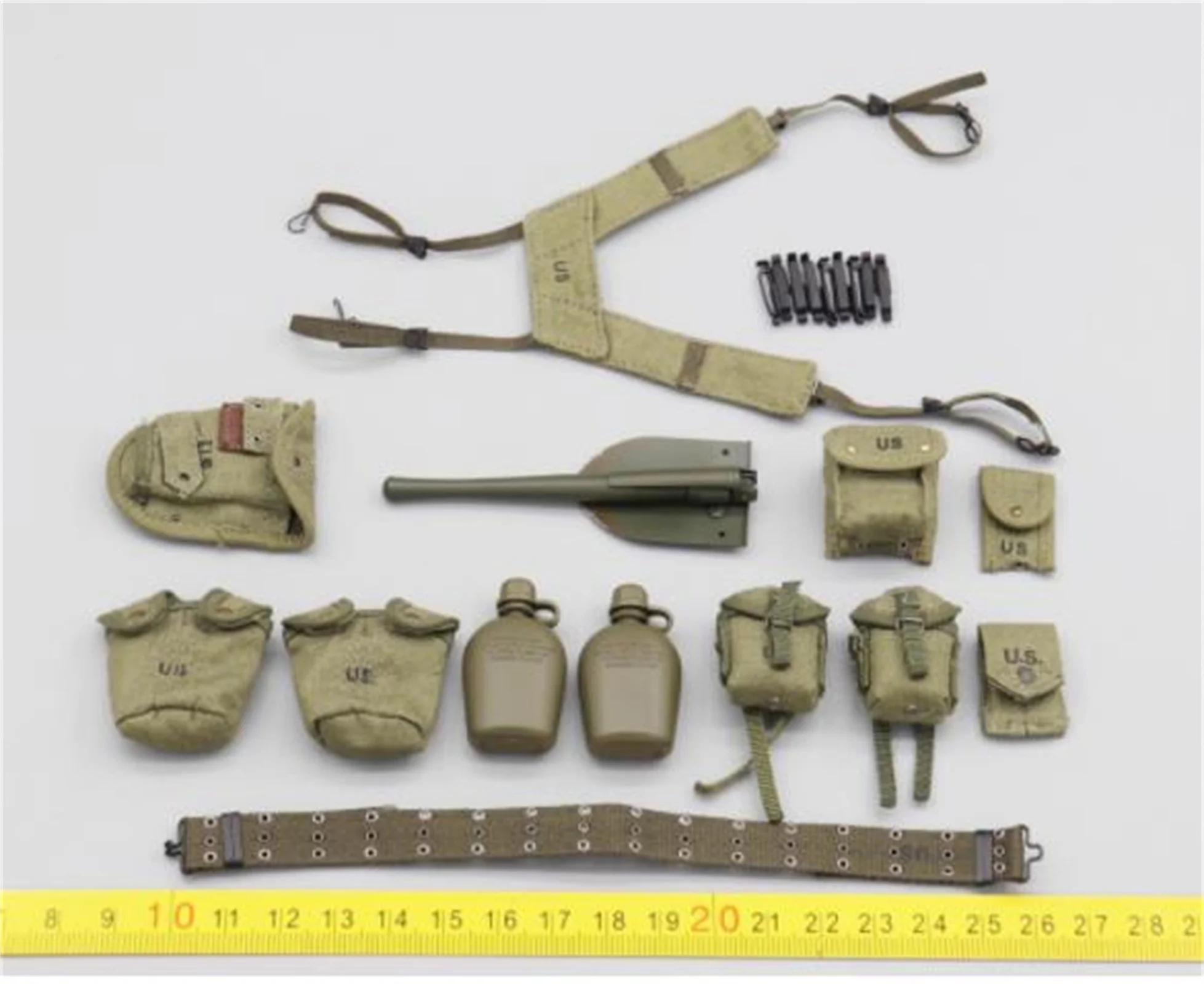 

Belt & Pouches UJINDOU UD9045 1/6 U.S. Army 25th Infantry Division Vietnam War for 12''Figure toys Model