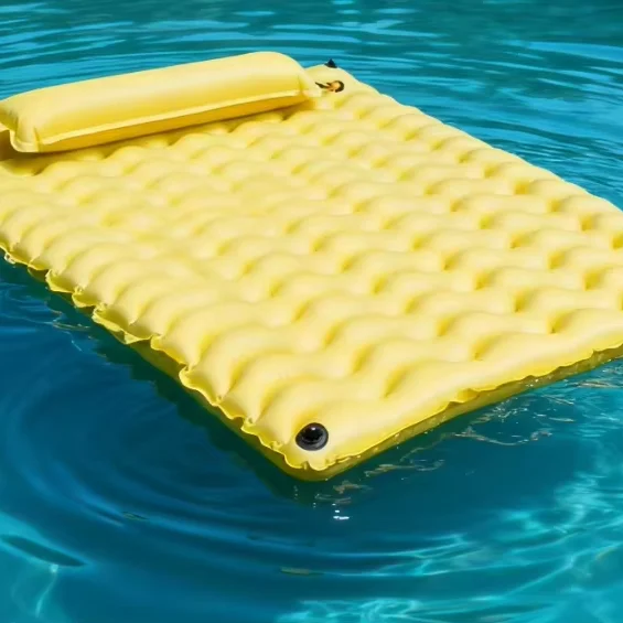 

Heavy-Duty Inflatable Pool Floating Bed for Swimming Pool Lounging and Water Relaxation