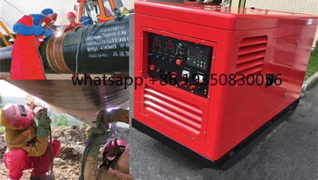 2026-Silent Closed Generator Arc Stick Welder 600 Amp 500A 450 Amp 400A DC 2 Welding Posts Welding Unit for Sale
