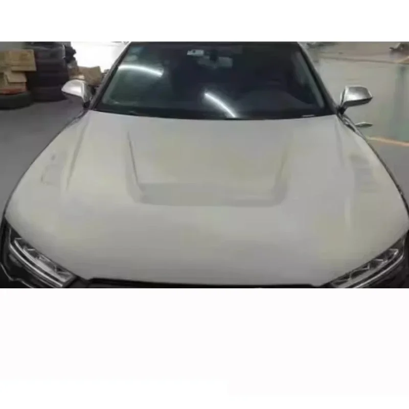 Resin Bonnet Front Engine Hood for Audi A7 S7 RS7 11-18 Modified New Style Light Wight Engine Cover Car Body Kit Accessories