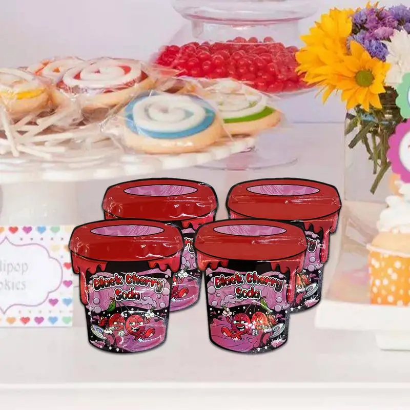 Gummies Bags Special Shape Bag Laser Special Wrapped Bags Cartoon Pattern Wrapped Bags For Food Storage For Party Favor
