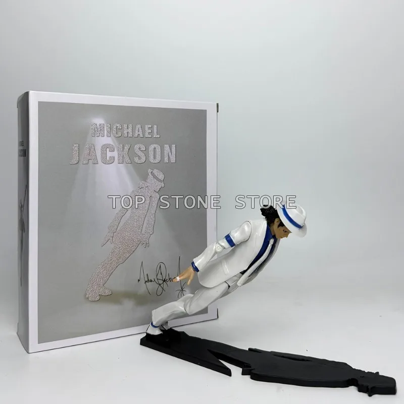 SHF Michael Jackson Action Figure Smooth Criminal Moonwalk Jackson Figures 16cm PVC Collection Movable Figurine Model Toys