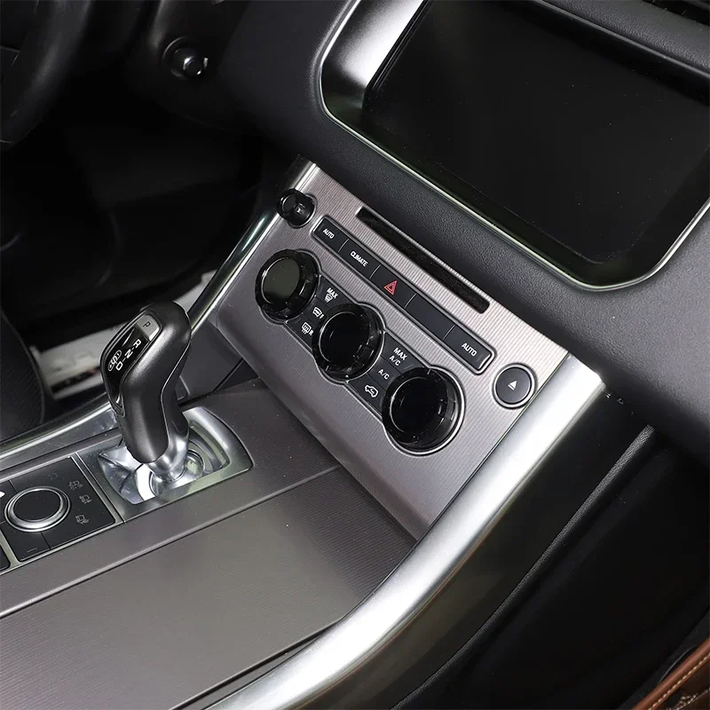 Car Air Conditioning Volume Knobs Cover For Land Rover Range Rover Sport Vogue Autobiography 2014-2017 Car Interior Accessories view 2
