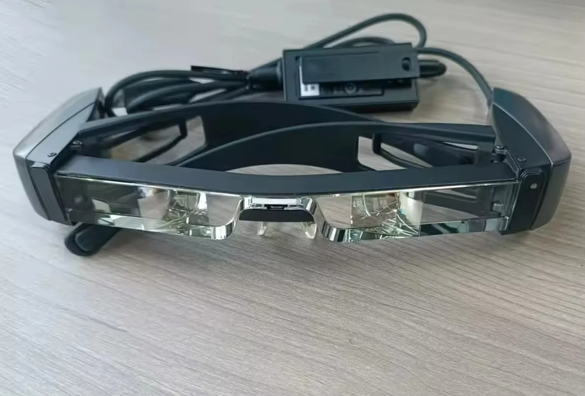 في الأوراق المالية! نظارات Moverio BT-40 الذكية الأصلية BT-40 AR نظارات 120 بوصة Full HD 1080P شاشة ثانية Si-OLED Microprojection