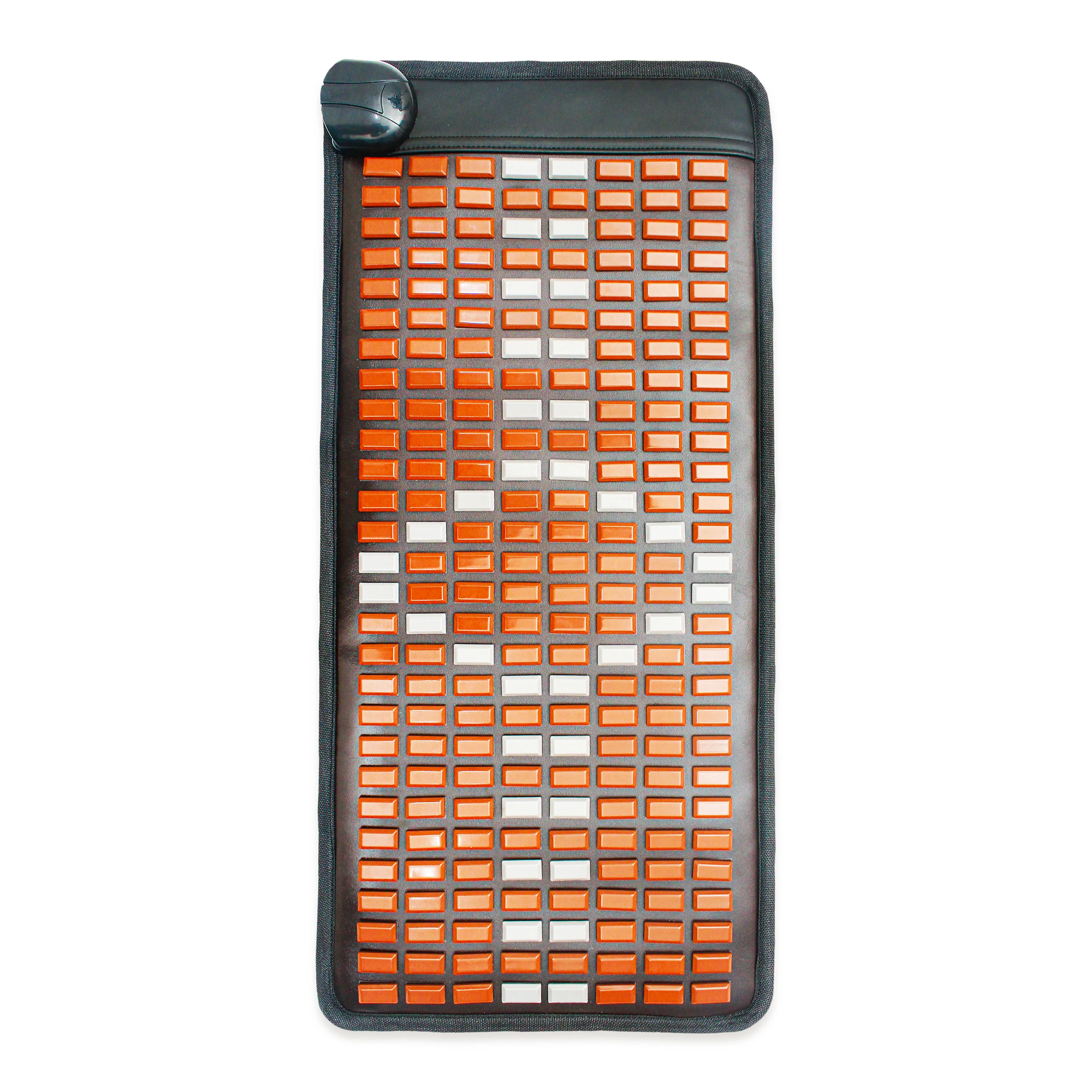 

Массажный коврик Luxuryade LKT85 с инфракрасным излучением, нефритовыми и турмалиновыми элементами, для термотерапии и расслабления, с контролем времени нагрева