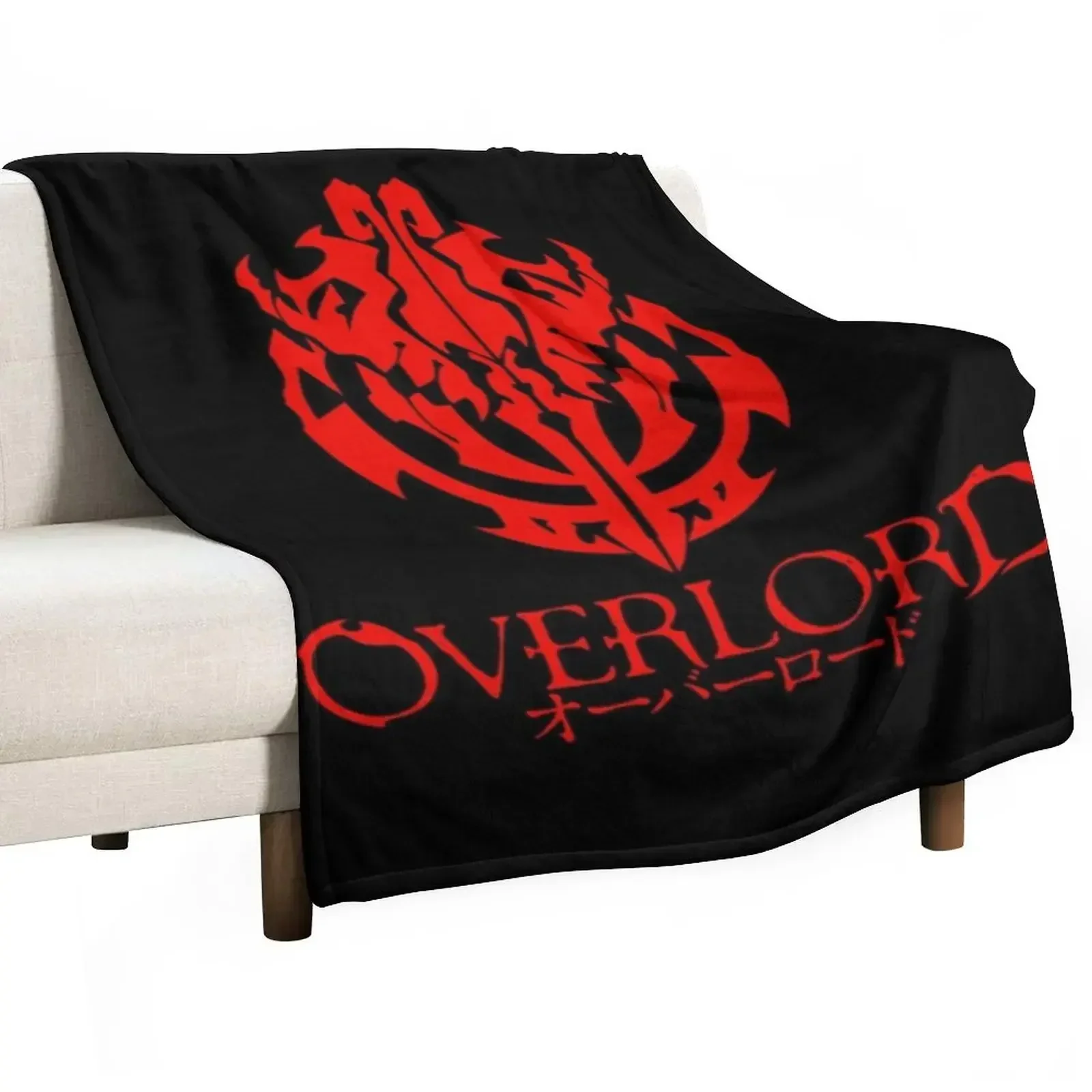 

Anime Overlord Ainz Ooal Gown Throw Blanket Cute Decorative Beds Blankets