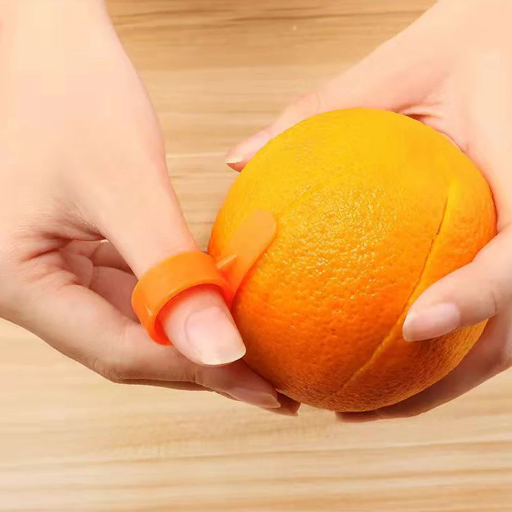 Open Orange Peel Orange Device 1pcs Kitchen Gadgets Cooking Tools Peeler Parer Finger Type